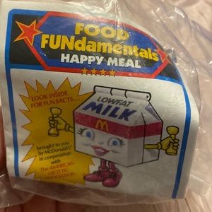 1992 happy meal food fundamental three set all in new condition